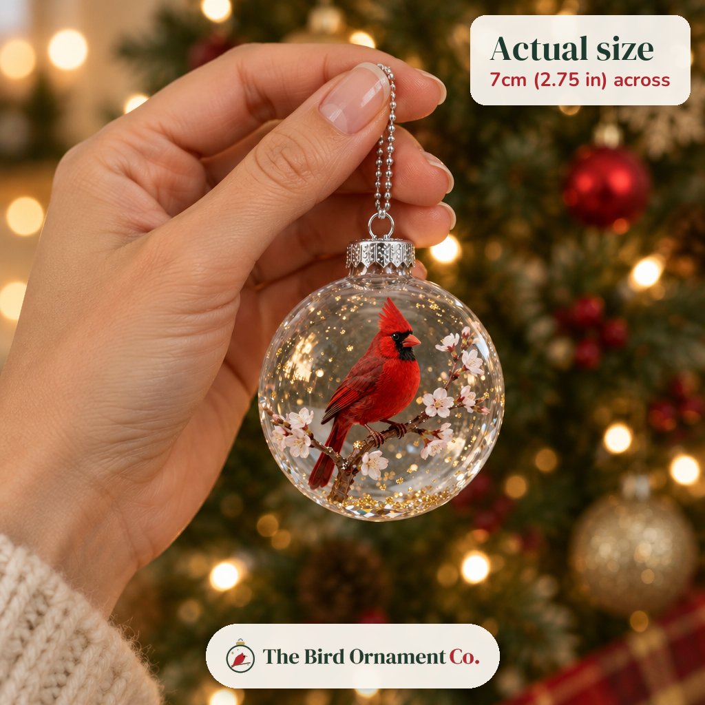 Small, sparkly and easy to hang
