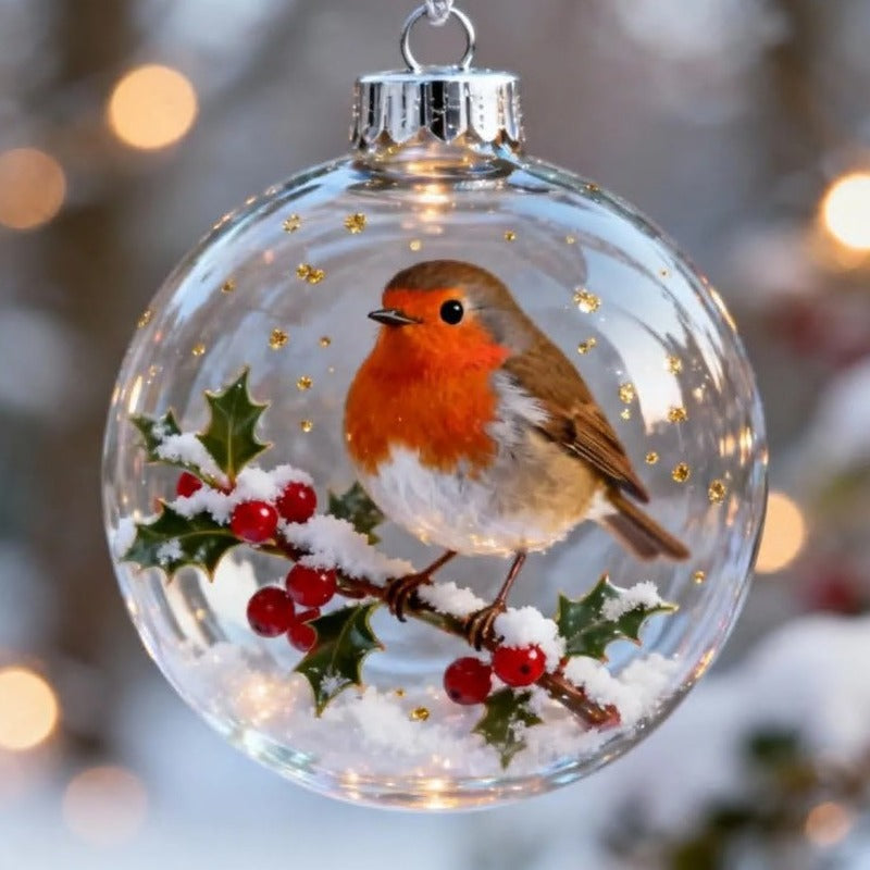 Backyard Bird Ornaments