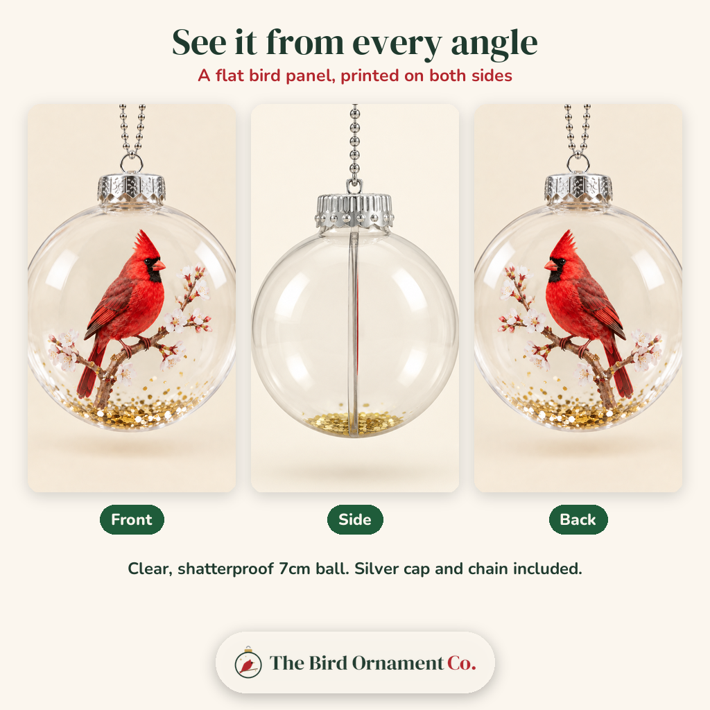 Backyard Bird Ornaments